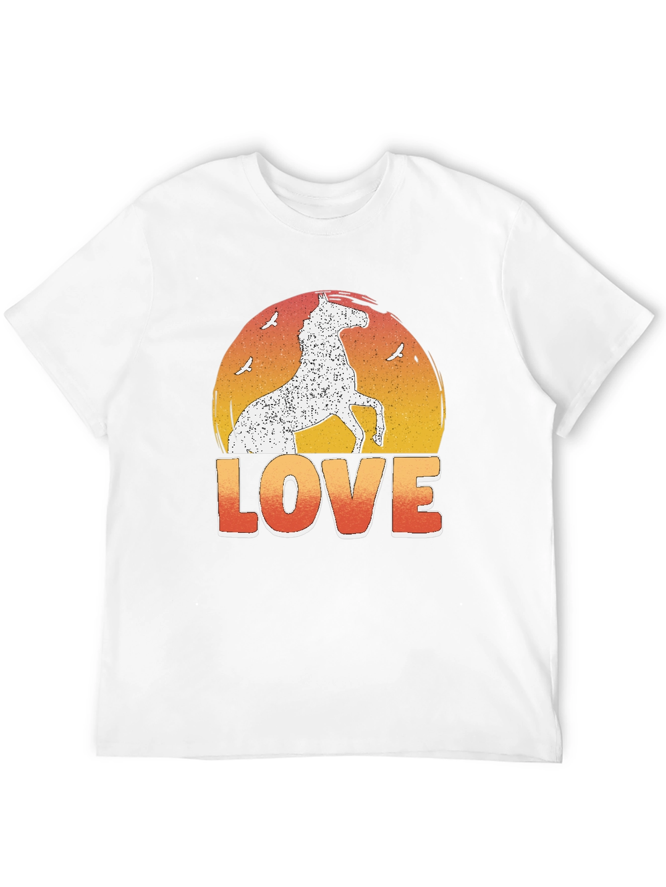 Horse Love Graphic T-Shirt - Equestrian Tee
