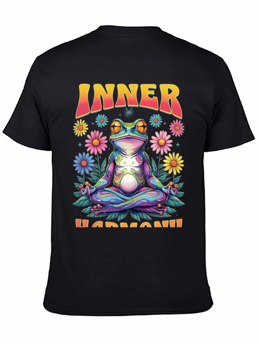 Inner Harmony Frog Graphic T-Shirt