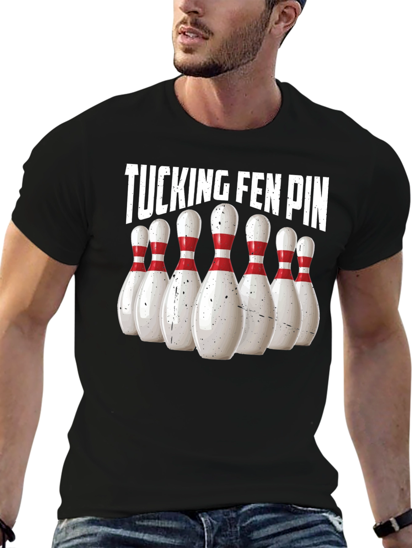 Tucking Fen Pin Bowling T-Shirt - Strike Style
