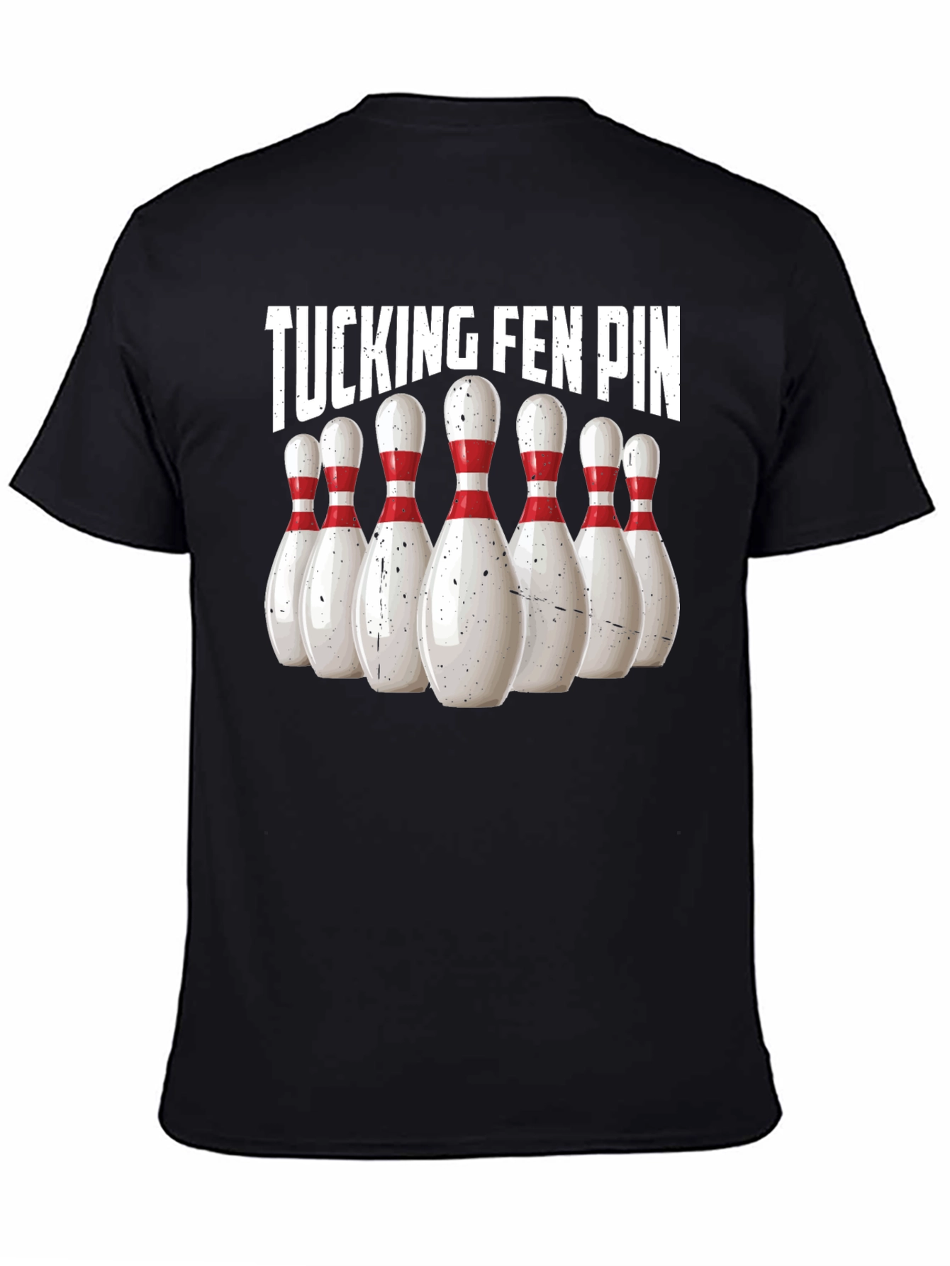 Tucking Fen Pin Bowling T-Shirt - Strike Style