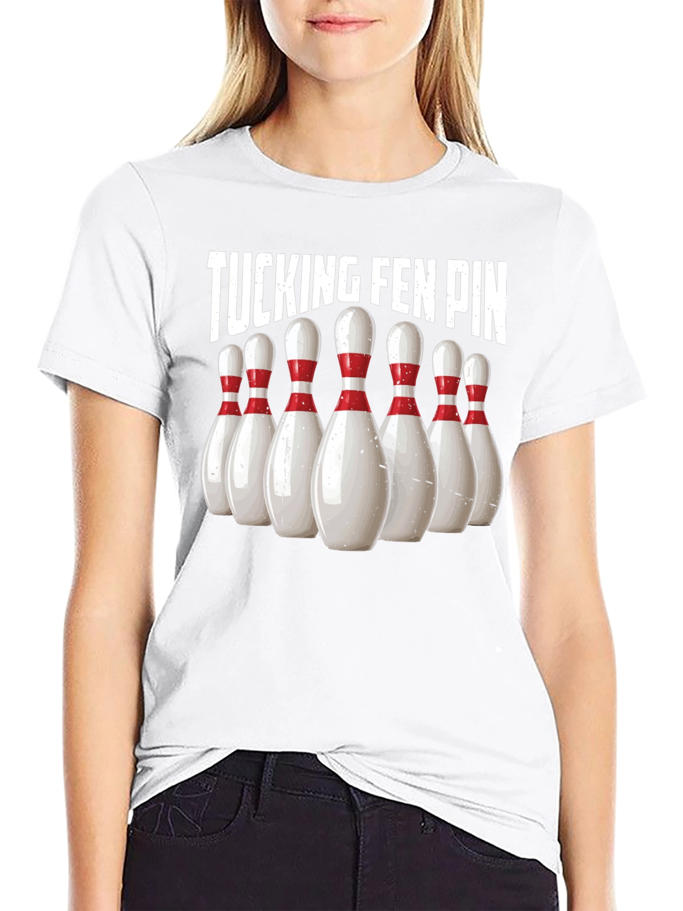 Tucking Fen Pin Bowling T-Shirt - Strike Style