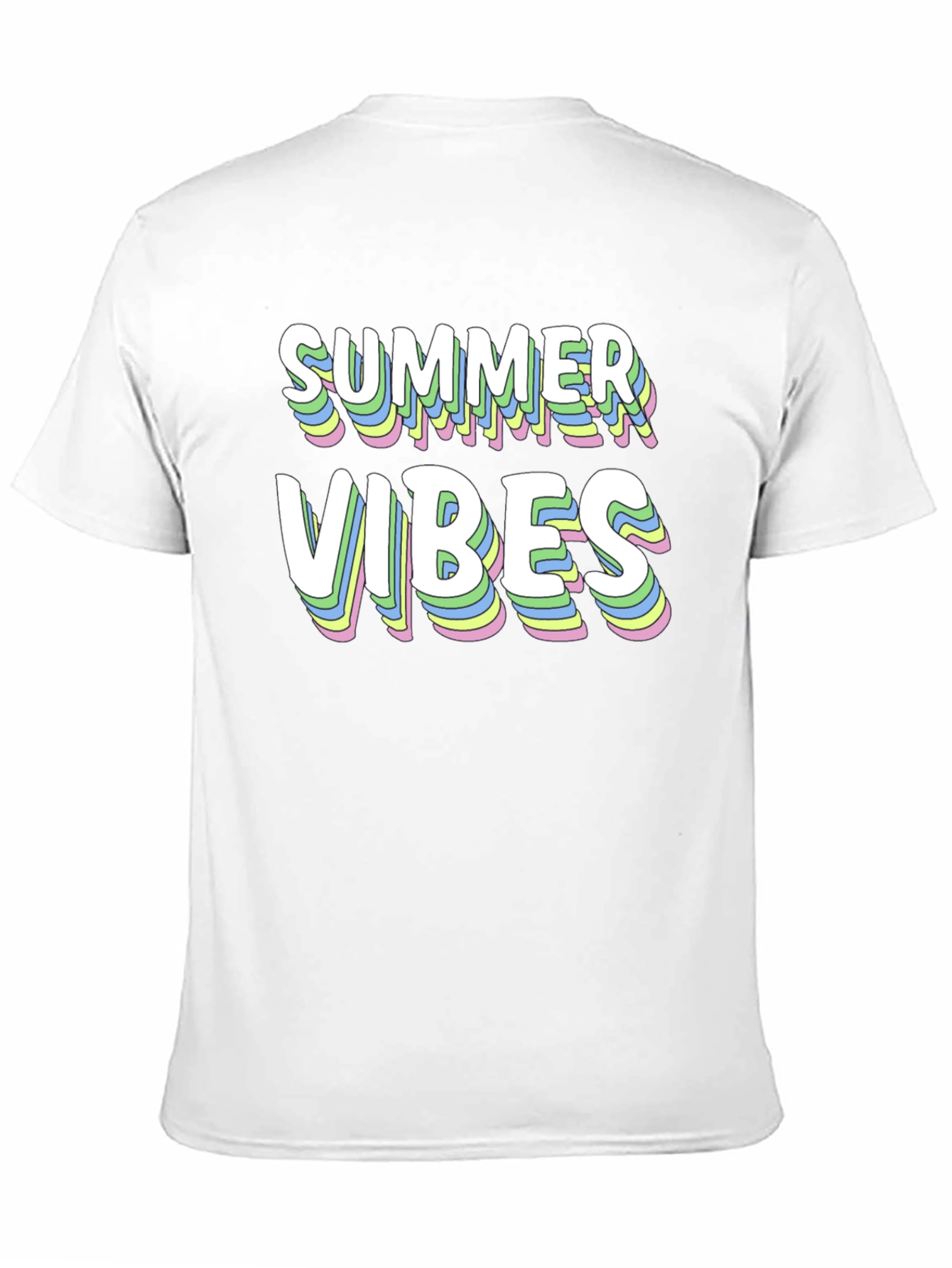 Summer Vibes Graphic Tee - Cool Retro Style