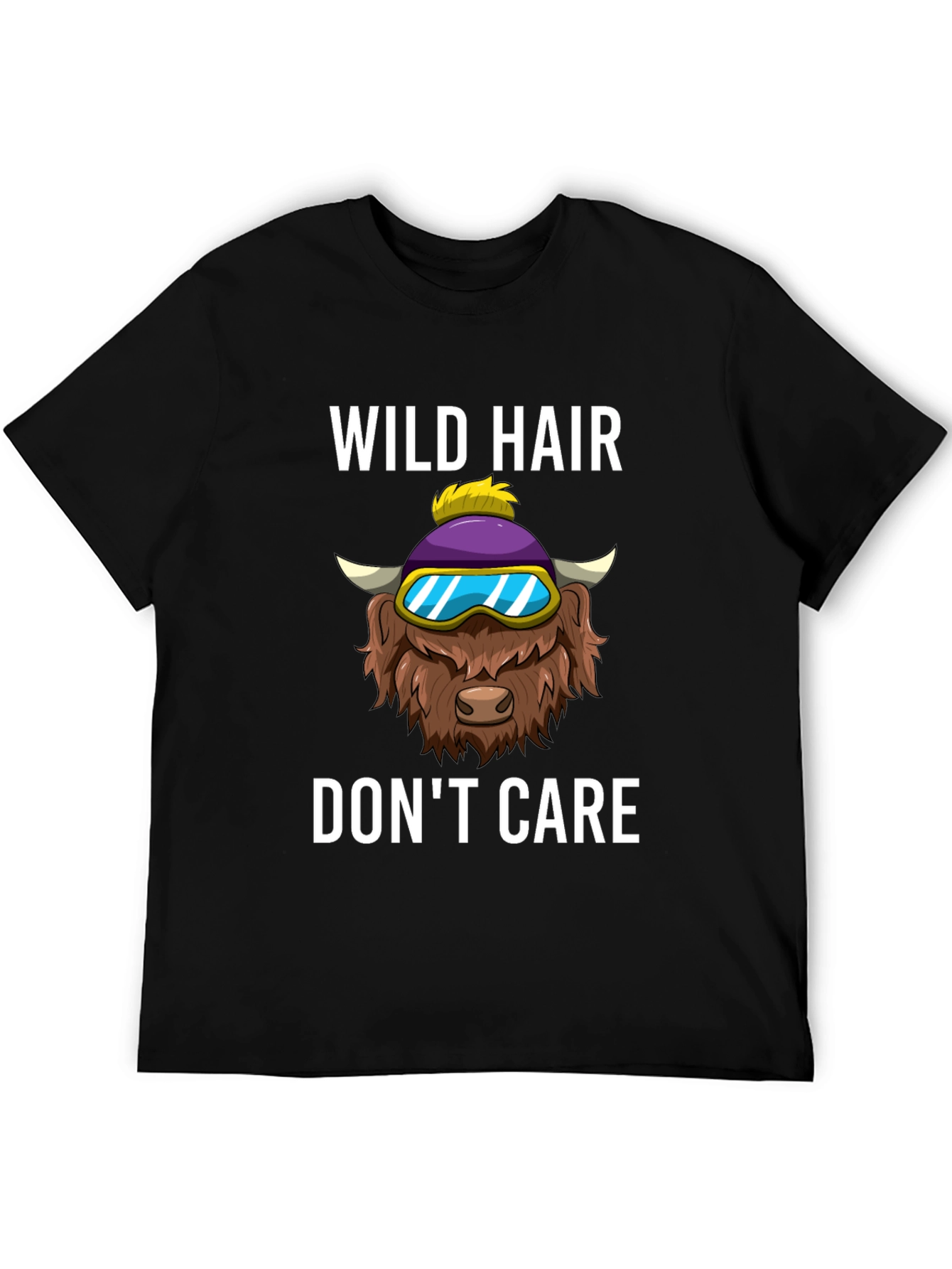 Wild Hair Dont Care Graphic Tee