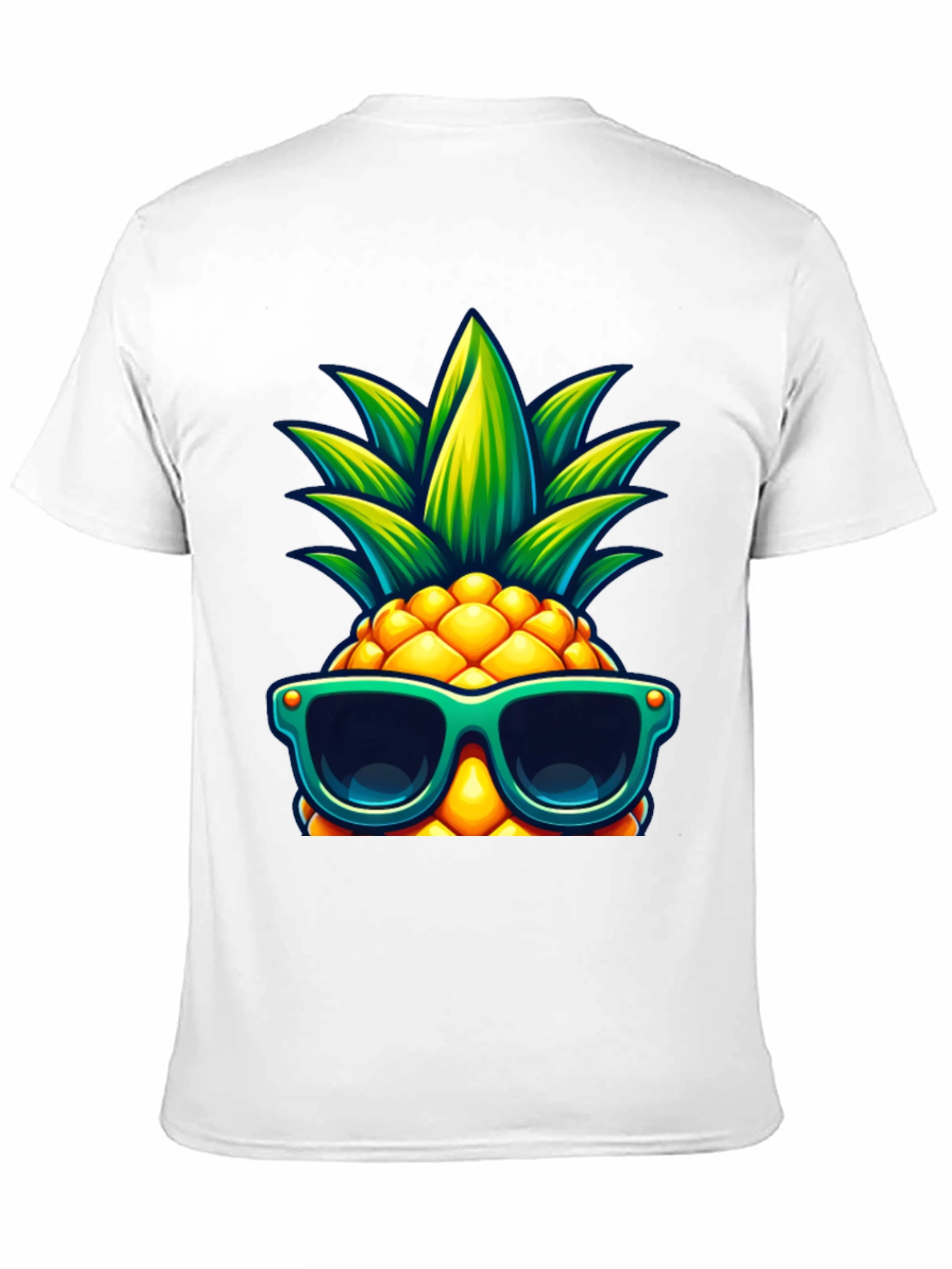 Cool Pineapple Graphic Tee - Summer Vibes!