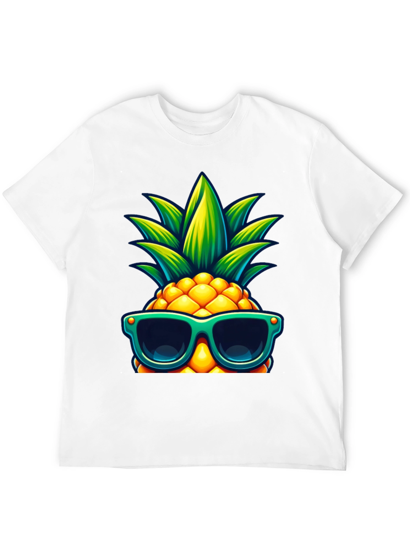 Cool Pineapple Graphic Tee - Summer Vibes!