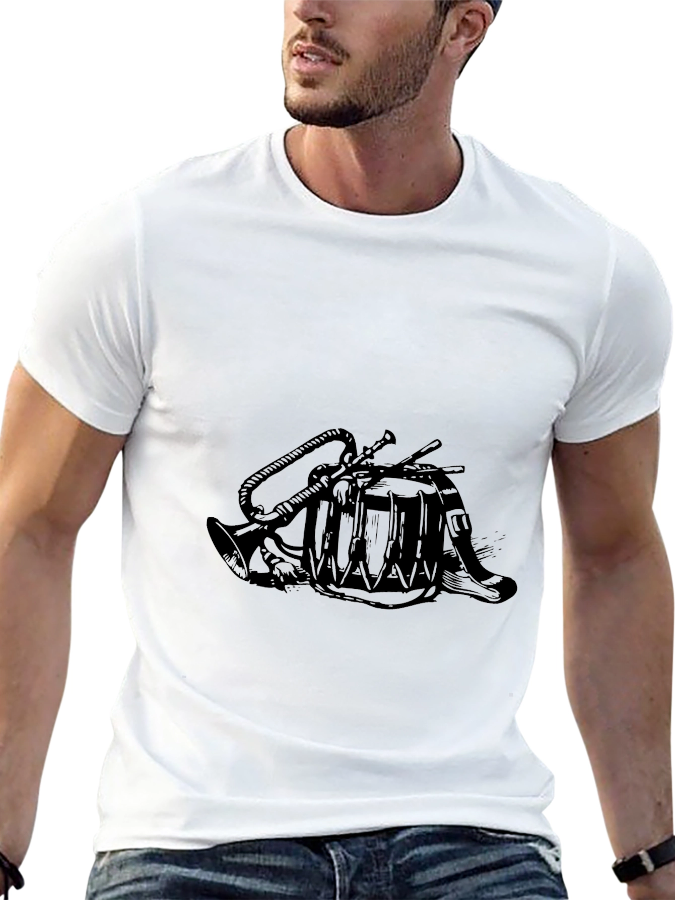 Graphic Tee - Old Time Firefighting Apparatus