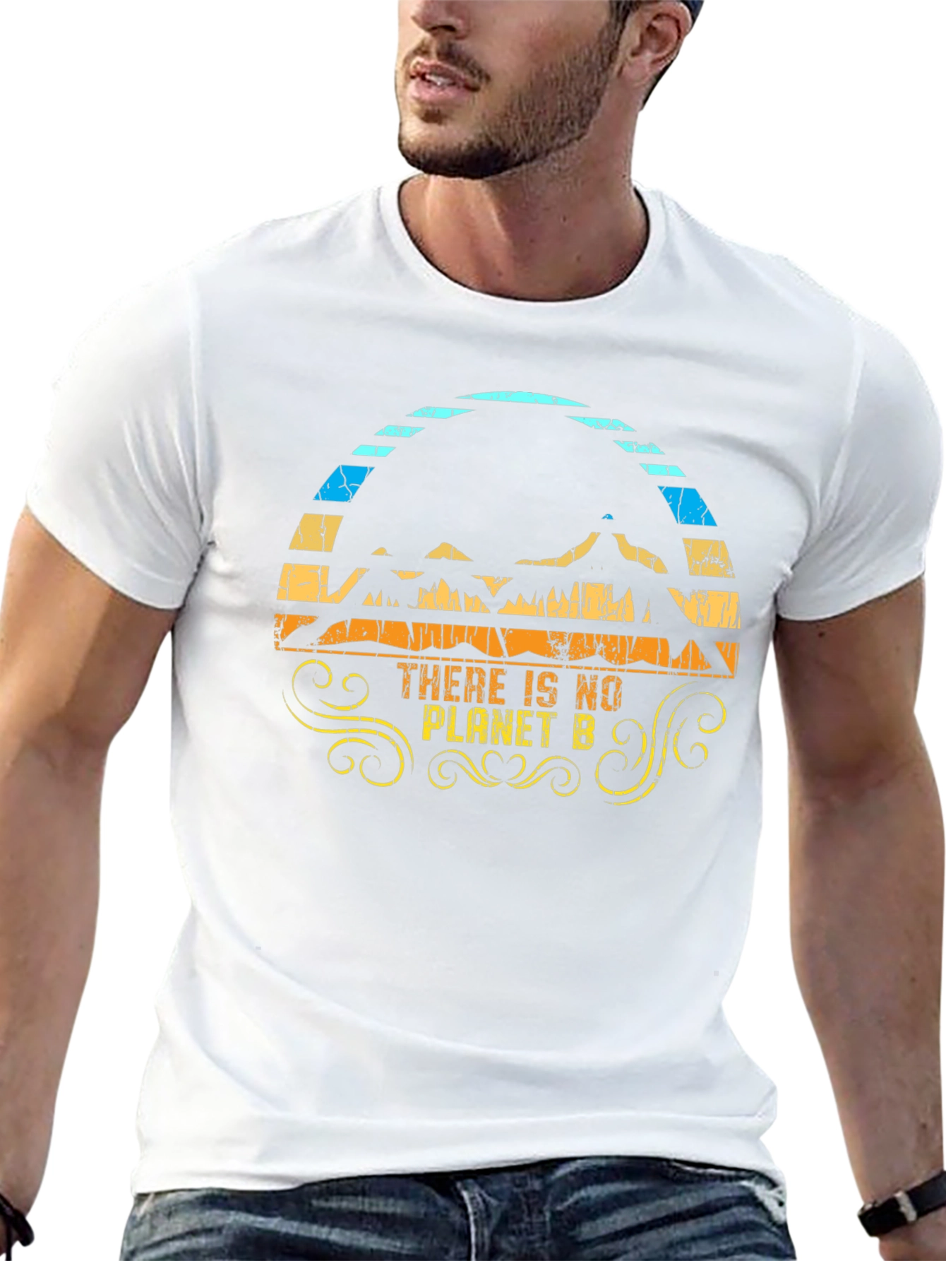 Retro Planet B Graphic Tee