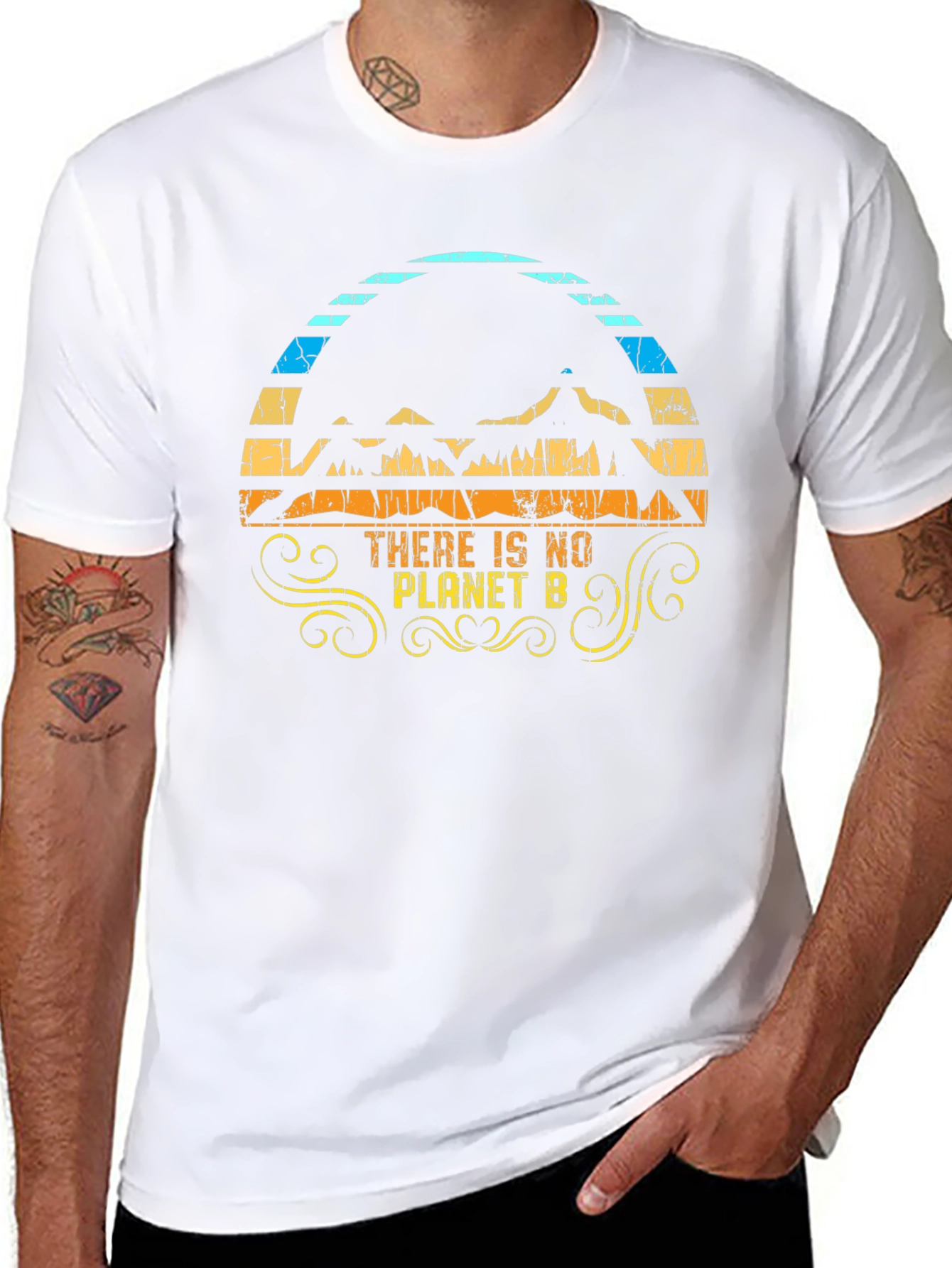 Retro Planet B Graphic Tee