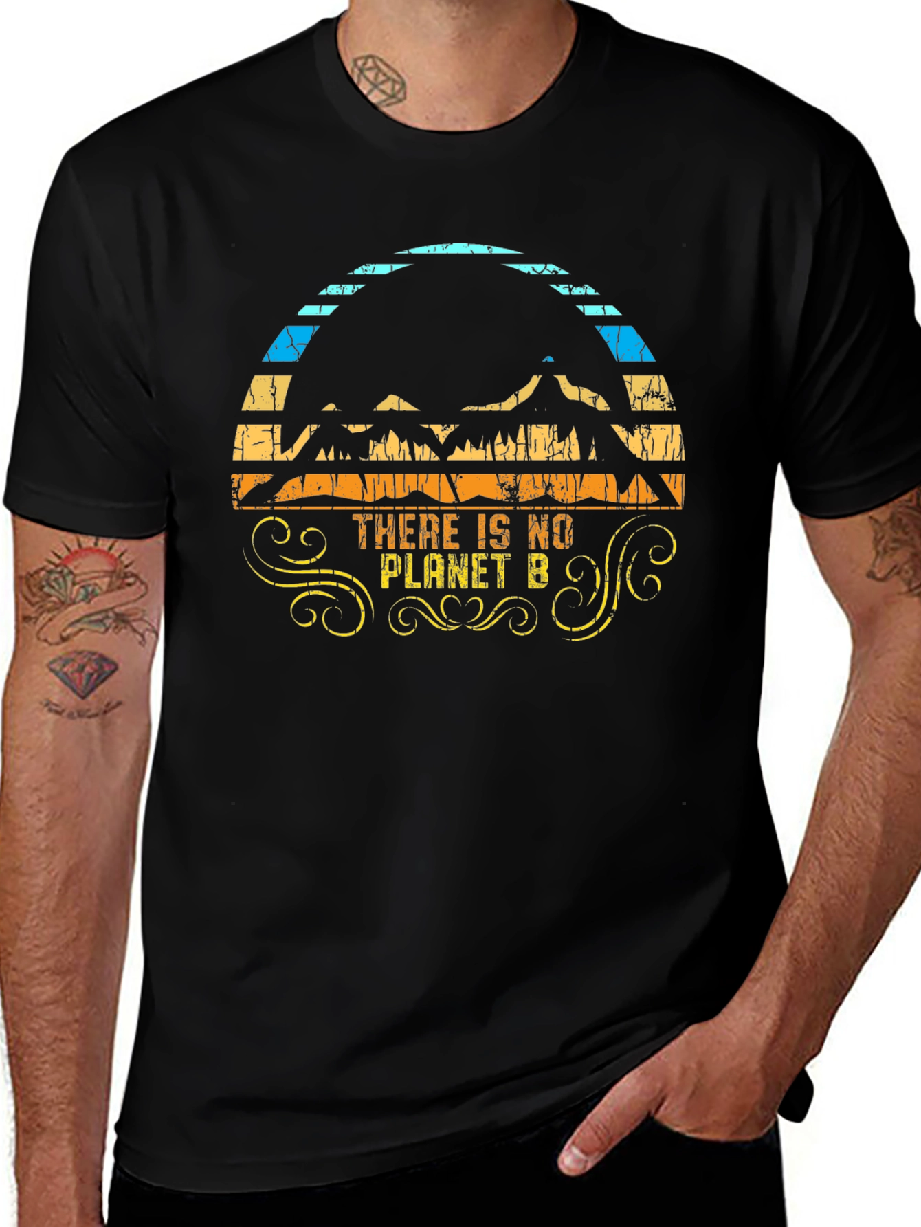 Retro Planet B Graphic Tee