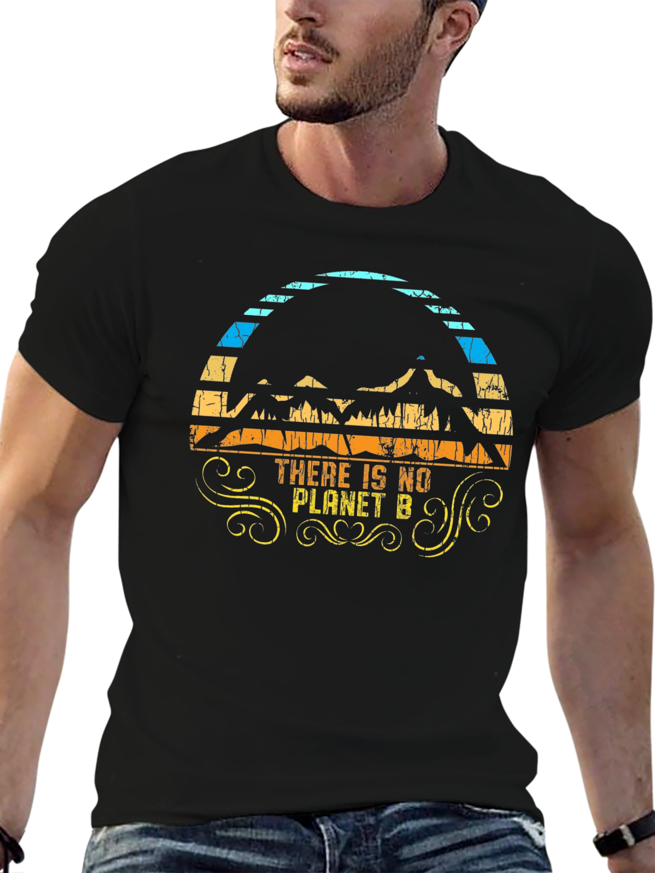Retro Planet B Graphic Tee