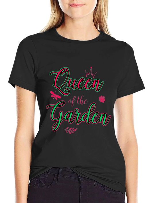 Queen of the Garden Black T-Shirt