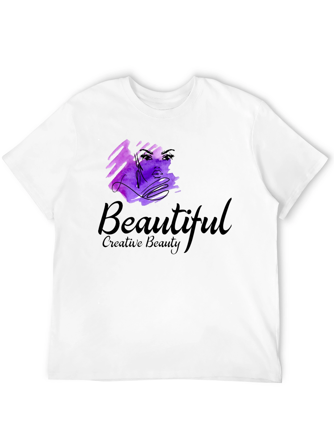 Creative Beauty Black T-Shirt