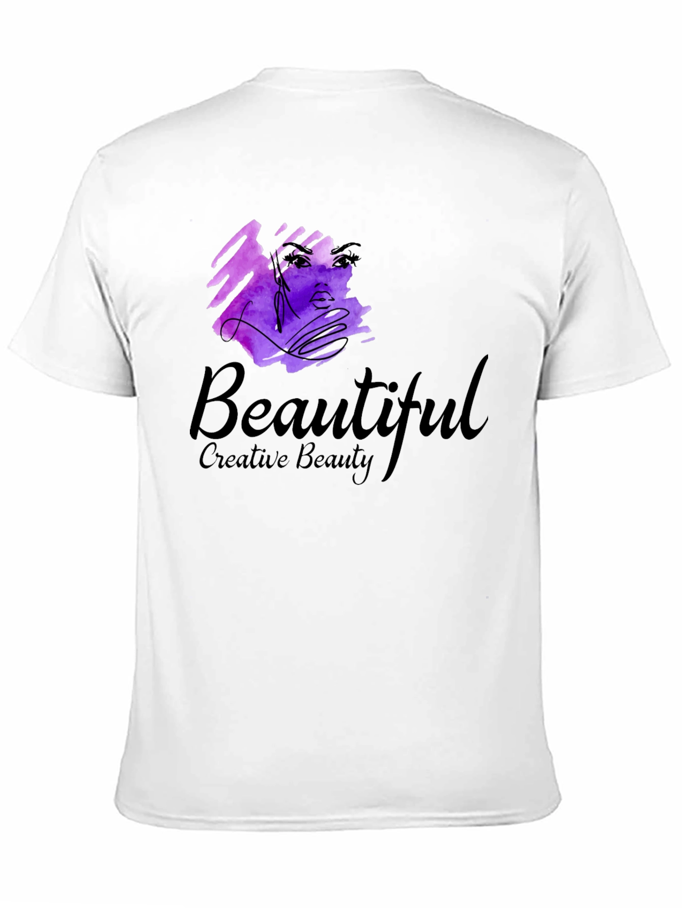 Creative Beauty Black T-Shirt