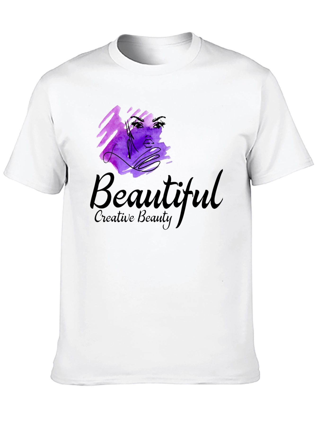 Creative Beauty Black T-Shirt