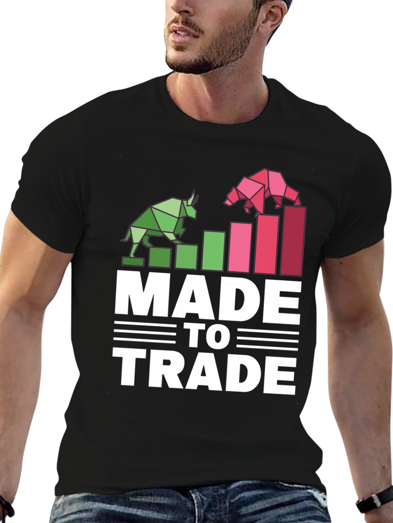 Made To Trade Bull Bear T-Shirt