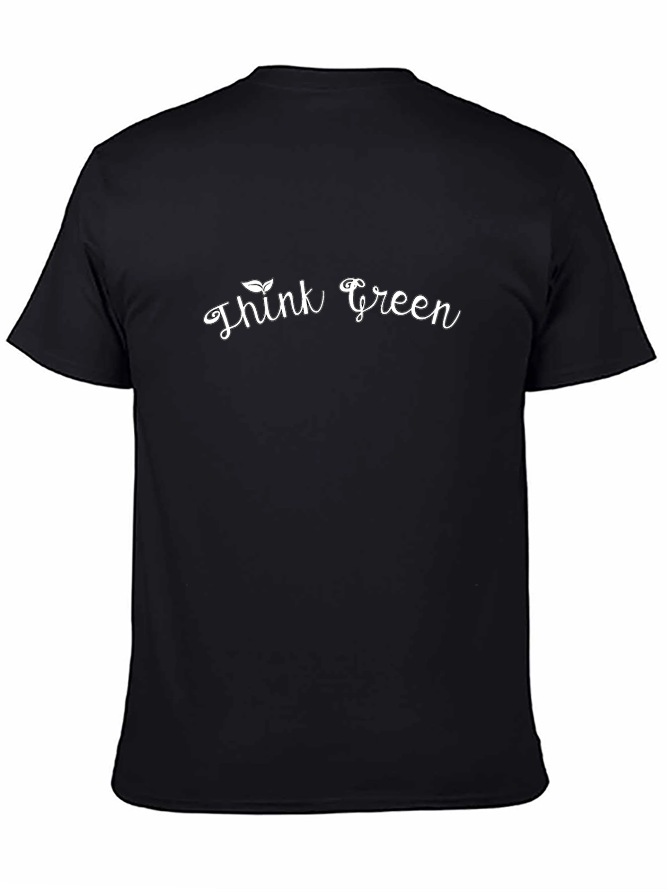 Think Green Graphic Tee - Eco-Friendly Style