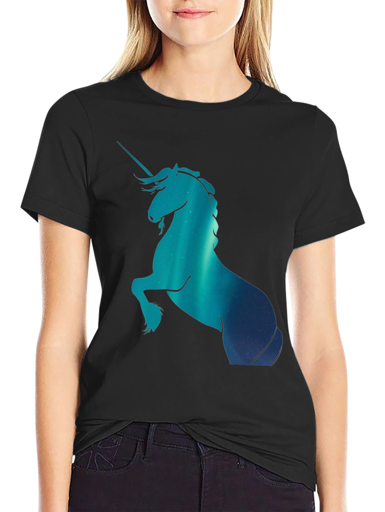 Unicorn Silhouette Graphic Tee