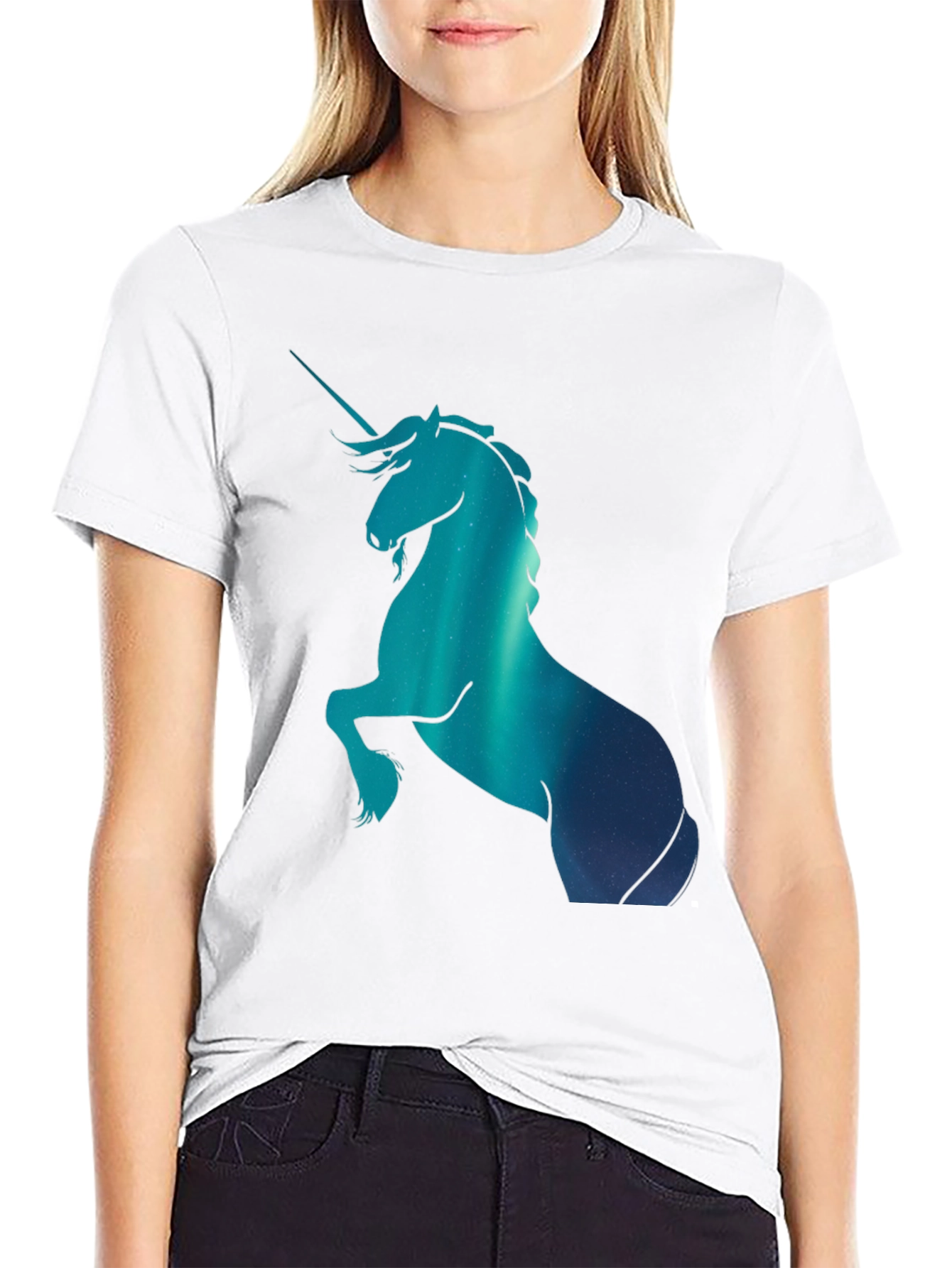 Unicorn Silhouette Graphic Tee