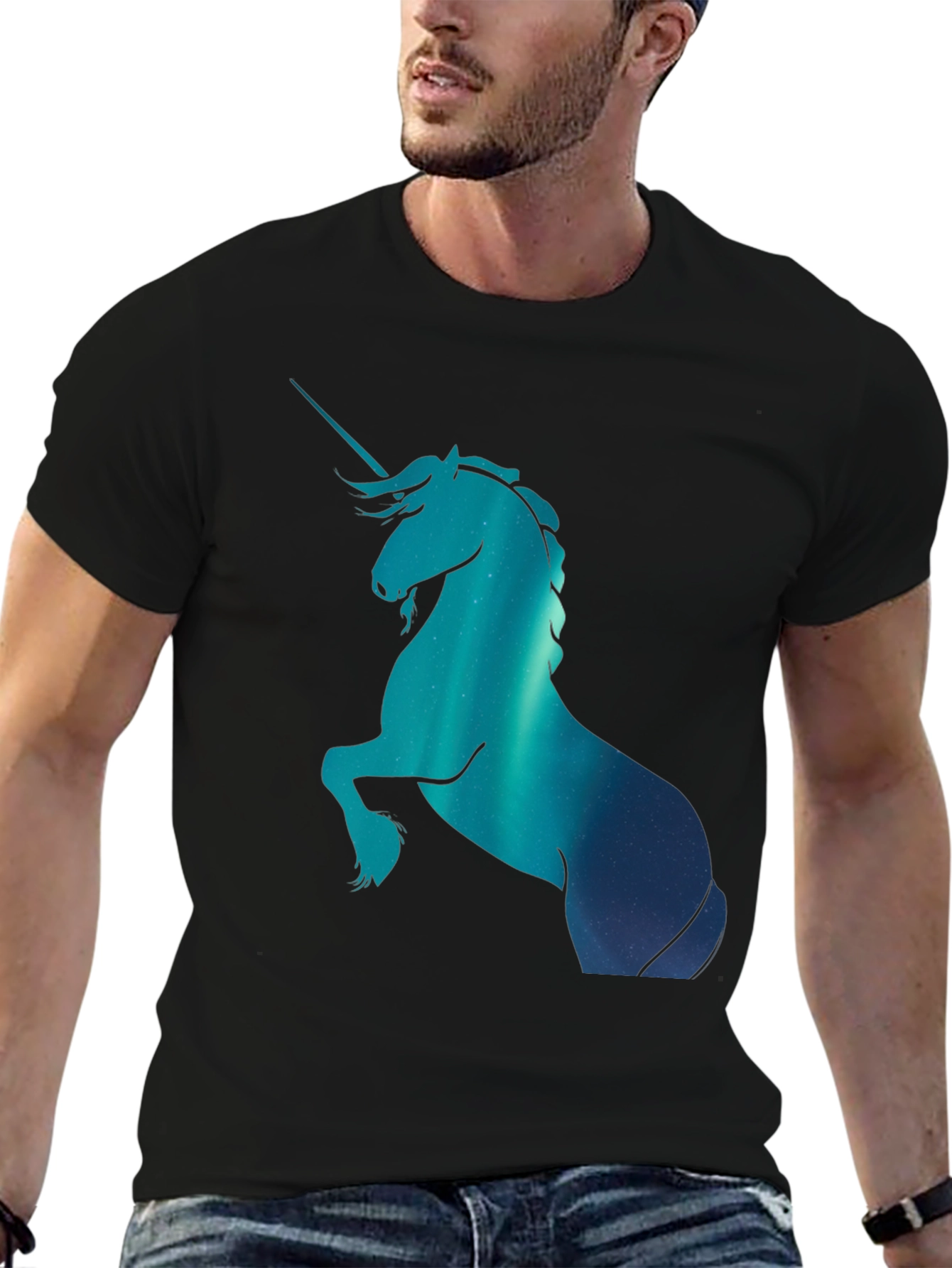 Unicorn Silhouette Graphic Tee