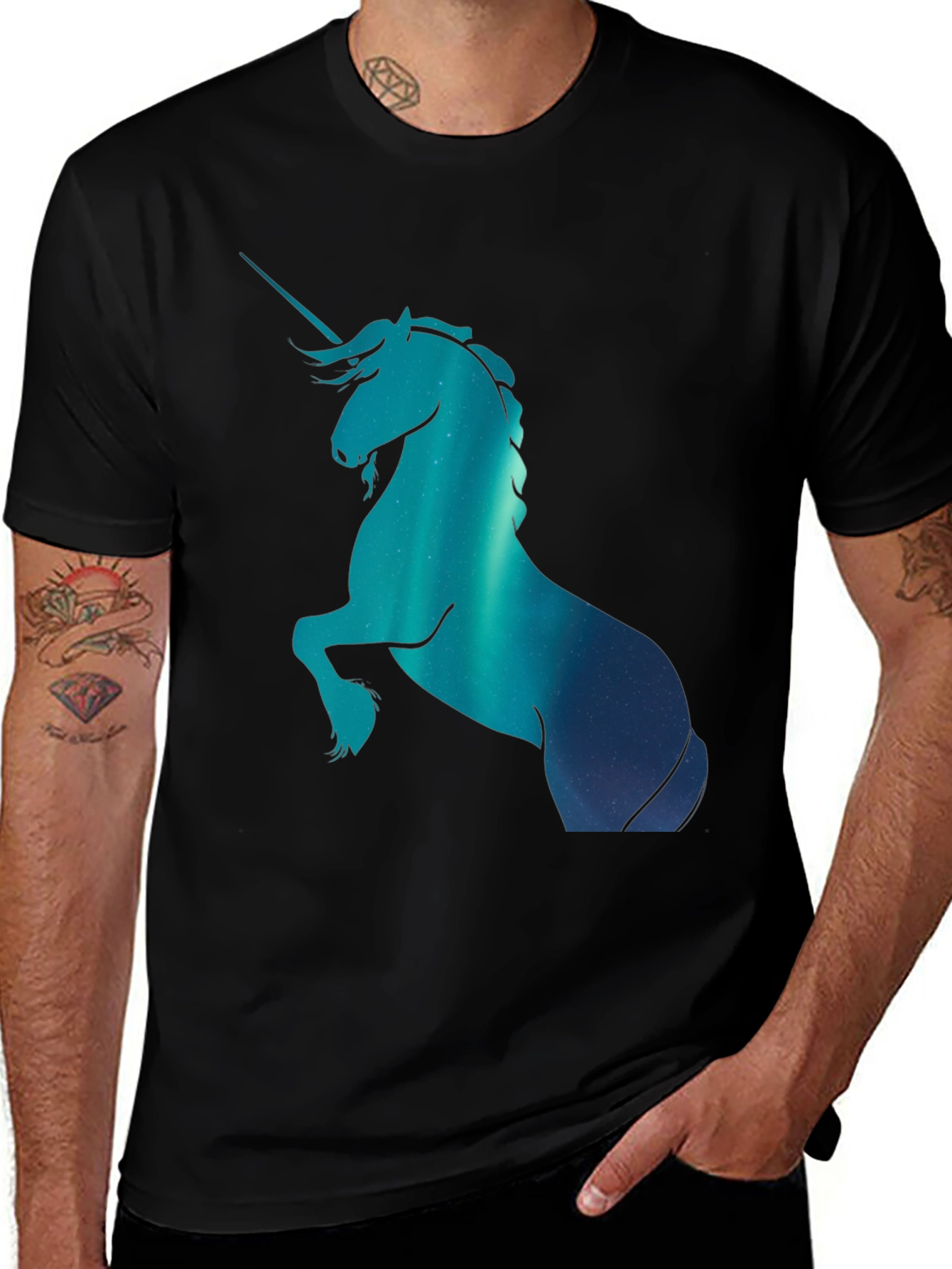 Unicorn Silhouette Graphic Tee