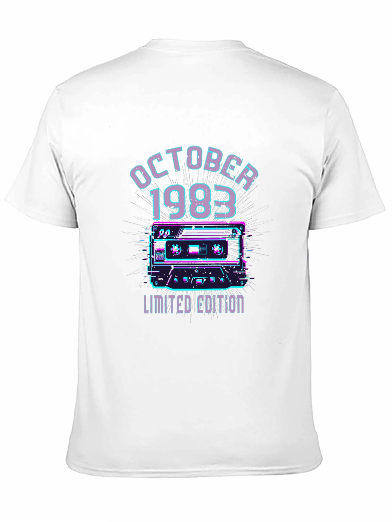 October 1983 Limited Edition Cassette Tape Graphic Tee