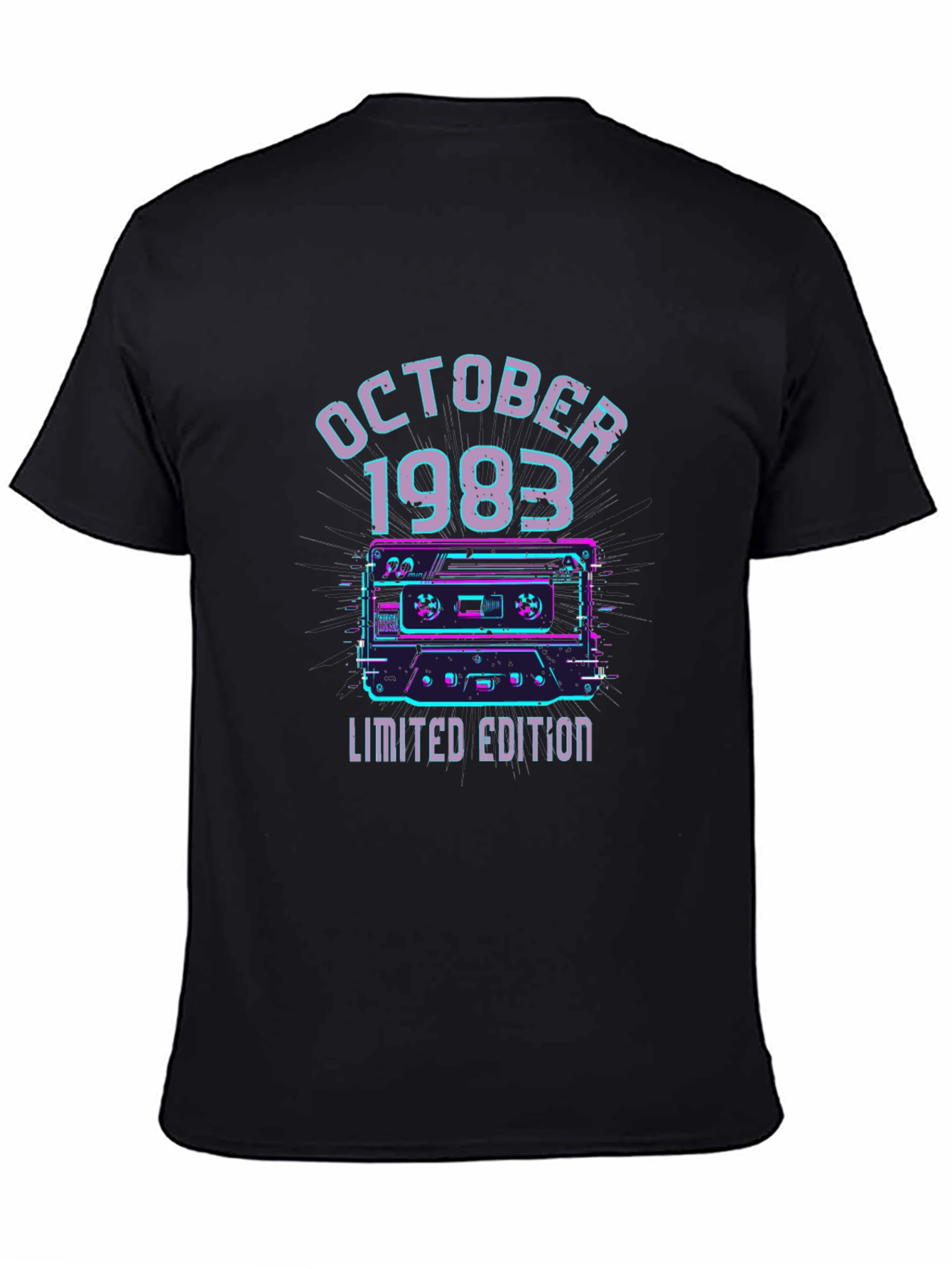 October 1983 Limited Edition Cassette Tape Graphic Tee