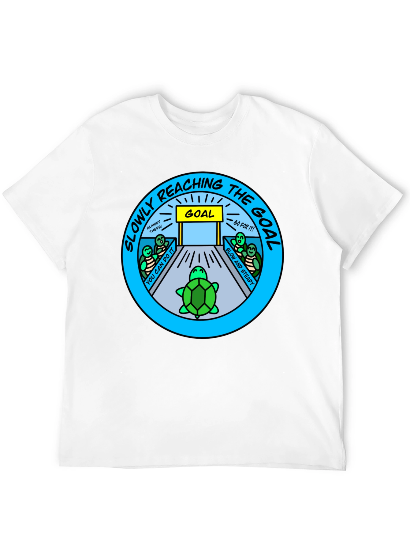Goal Reaching Turtle T-Shirt