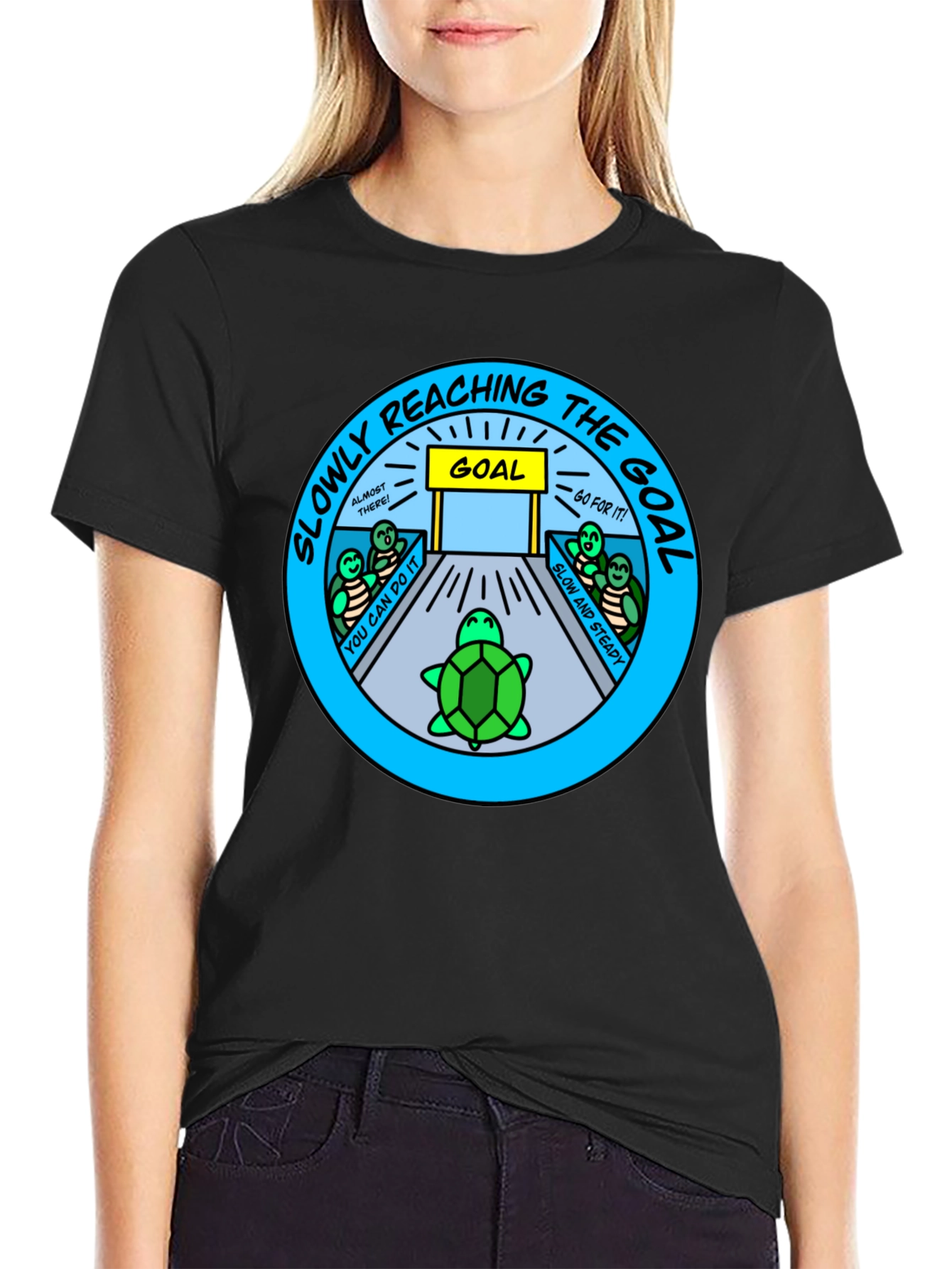 Goal Reaching Turtle T-Shirt