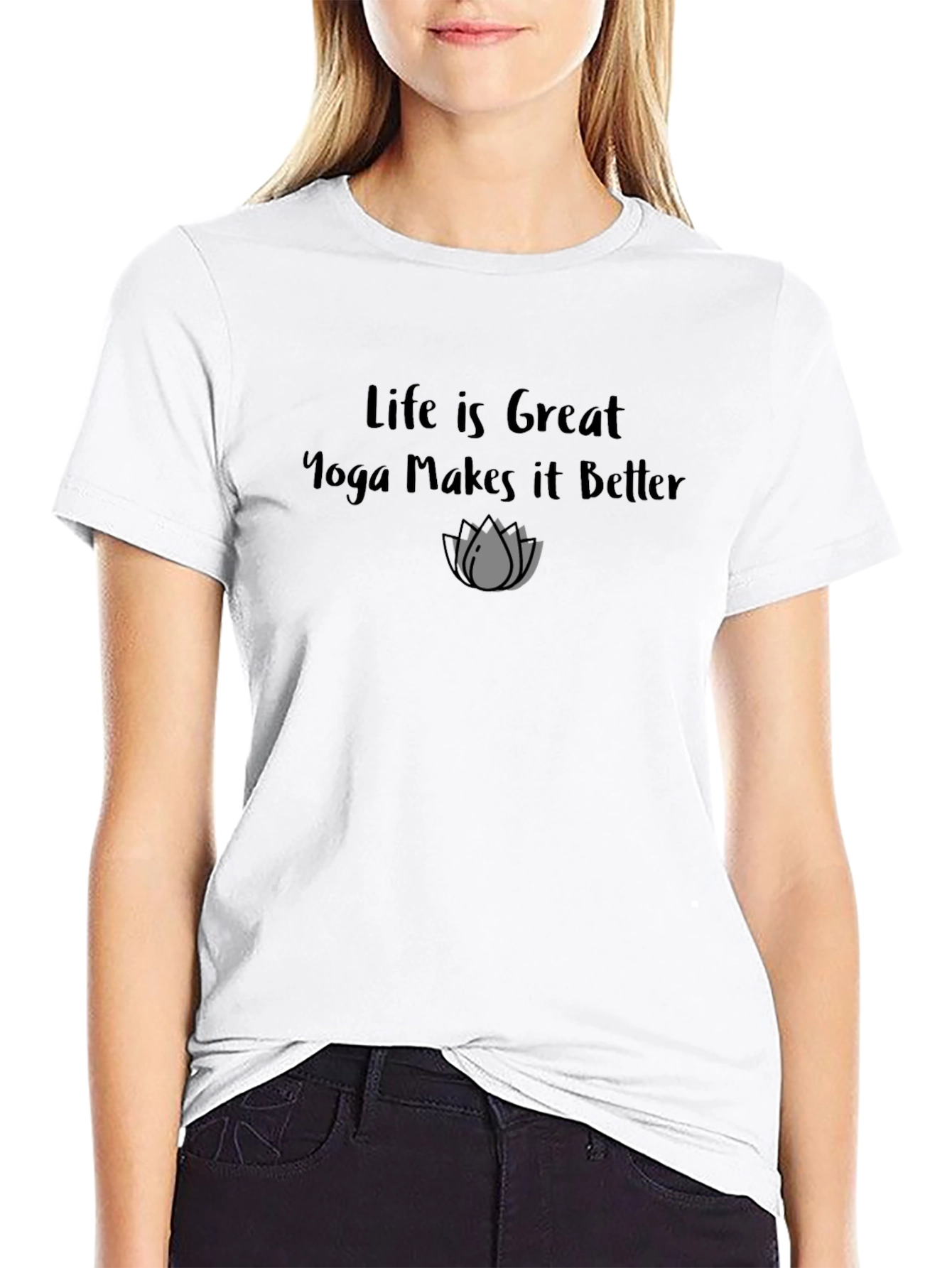 Life is Great Yoga T-Shirt