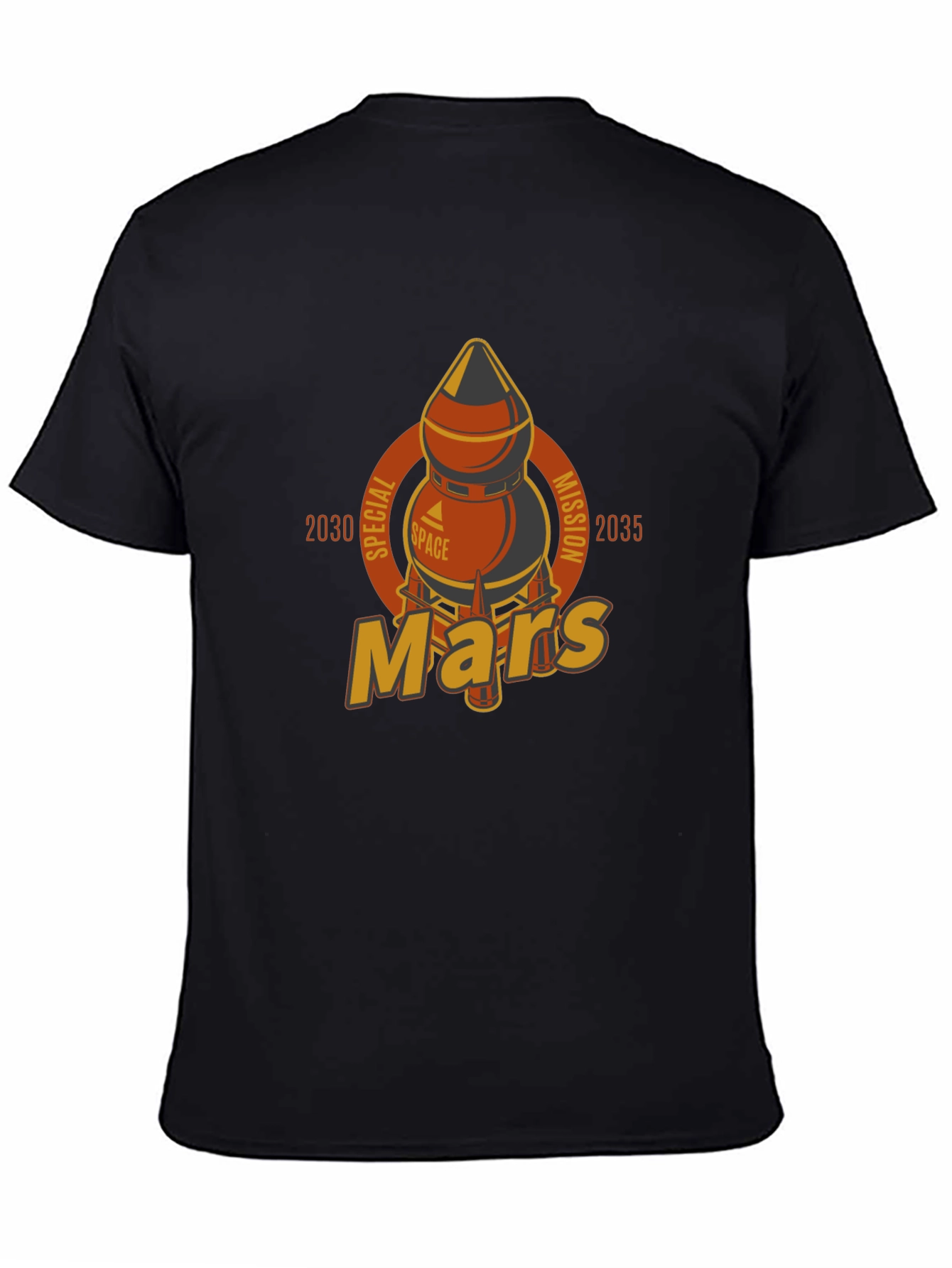 Mars Space Mission 2030-2035 Graphic T-Shirt