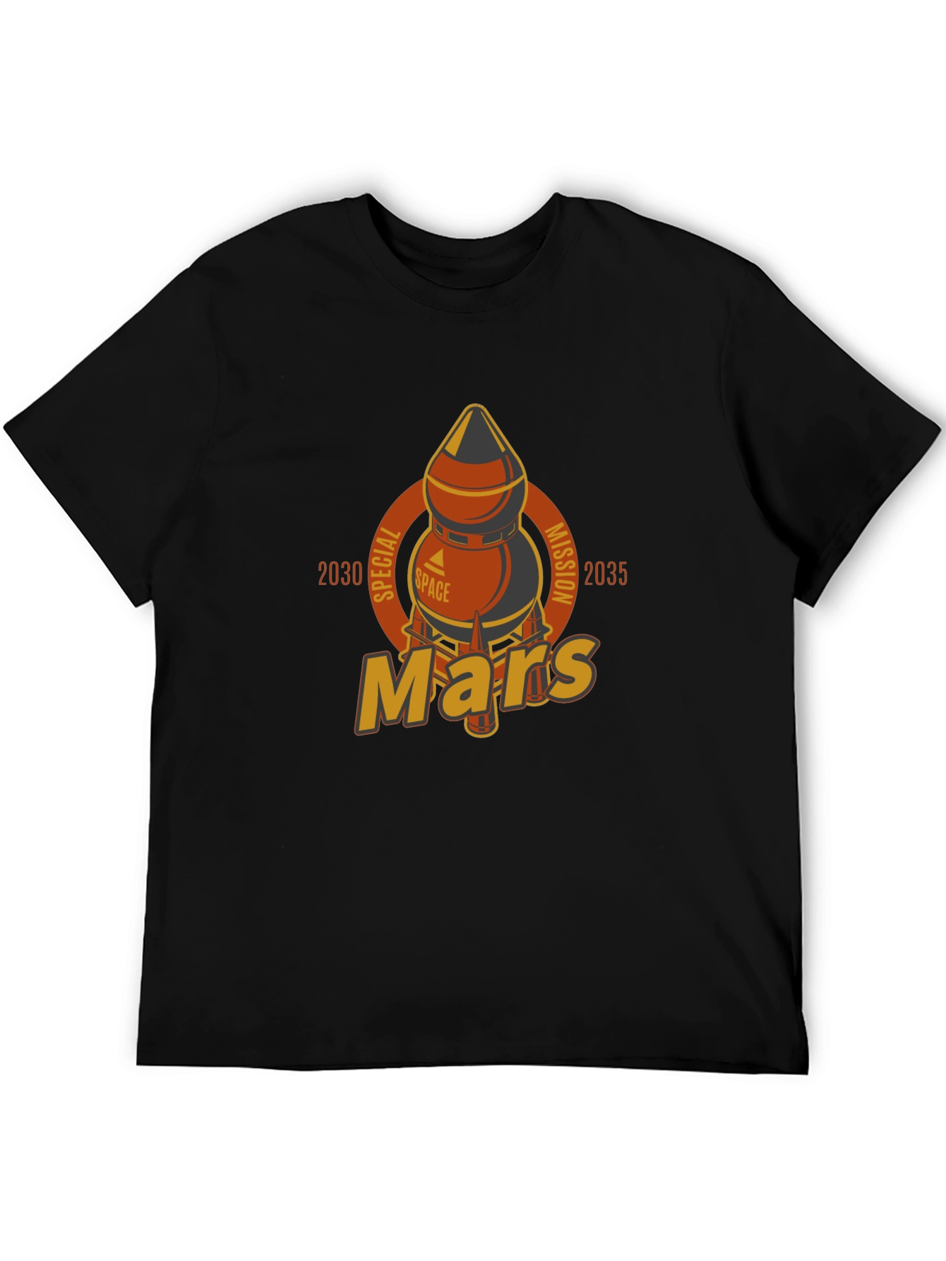Mars Space Mission 2030-2035 Graphic T-Shirt