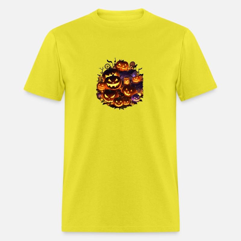 Lantern Pumpkin Face Halloween Costume funny Gif