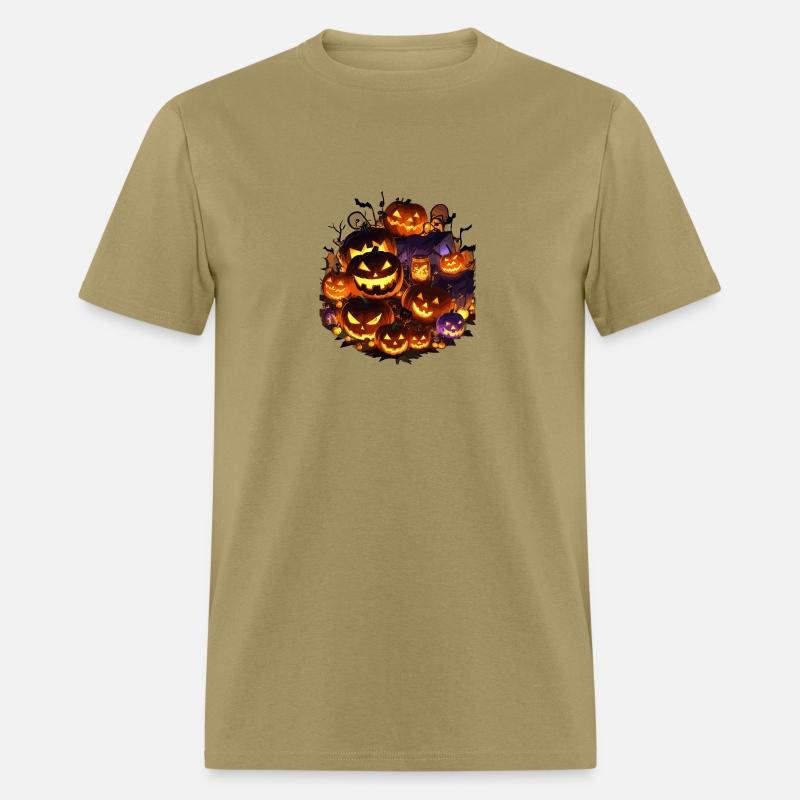 Lantern Pumpkin Face Halloween Costume funny Gif