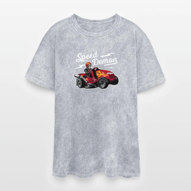 Lawnmower Racing - Speed Demon - wht - Lawn Mower