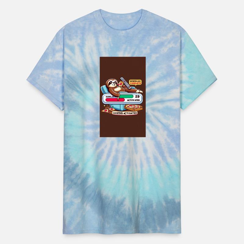 Lazy Sloth Pizza Gaming Meme