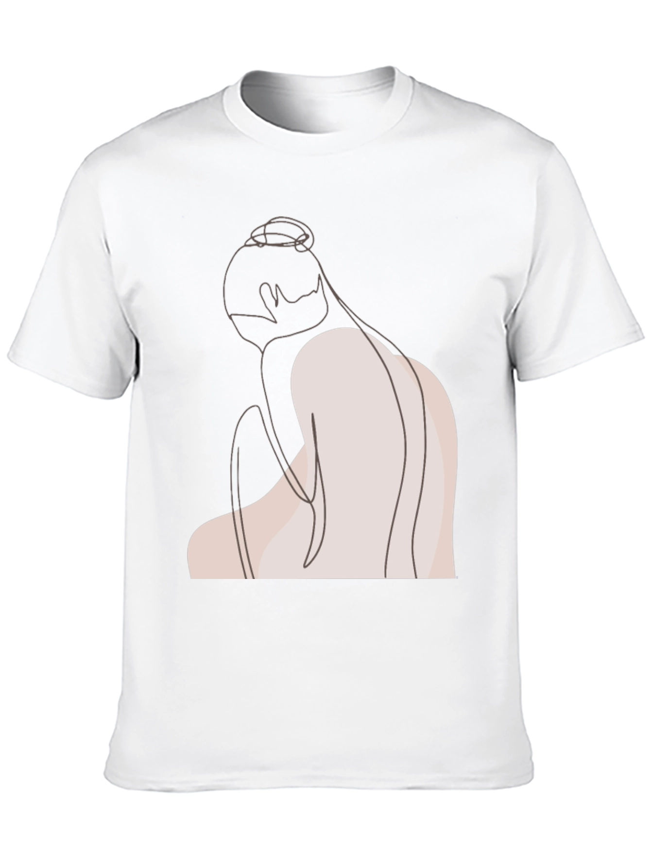 Minimalist Line Art T-Shirt