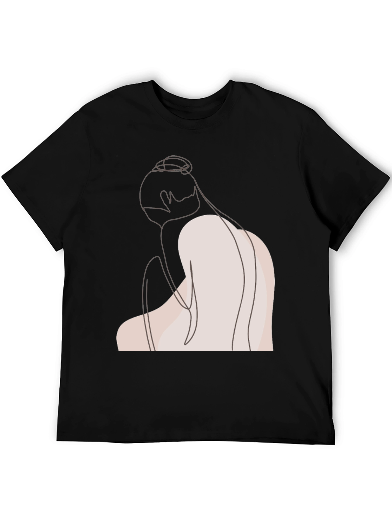 Minimalist Line Art T-Shirt