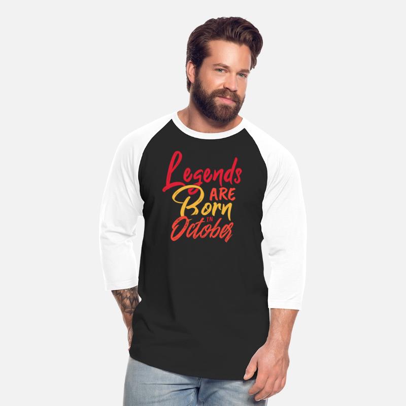 Legends Are Born In October Quote