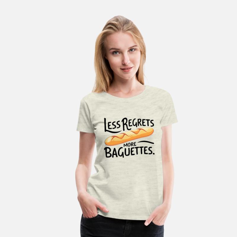 Less Regrets More Baguettes dark