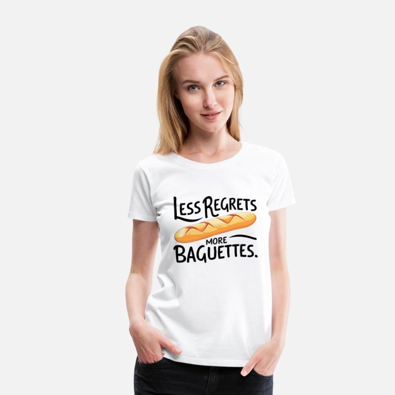 Less Regrets More Baguettes dark