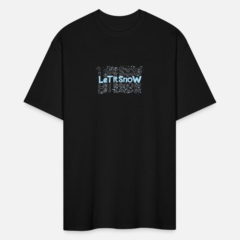 Let It Snow Winter Season Graphic Design