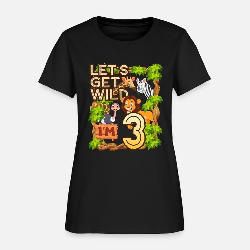Let's Be Wild I'm 3 | Safari Animal Birthday |