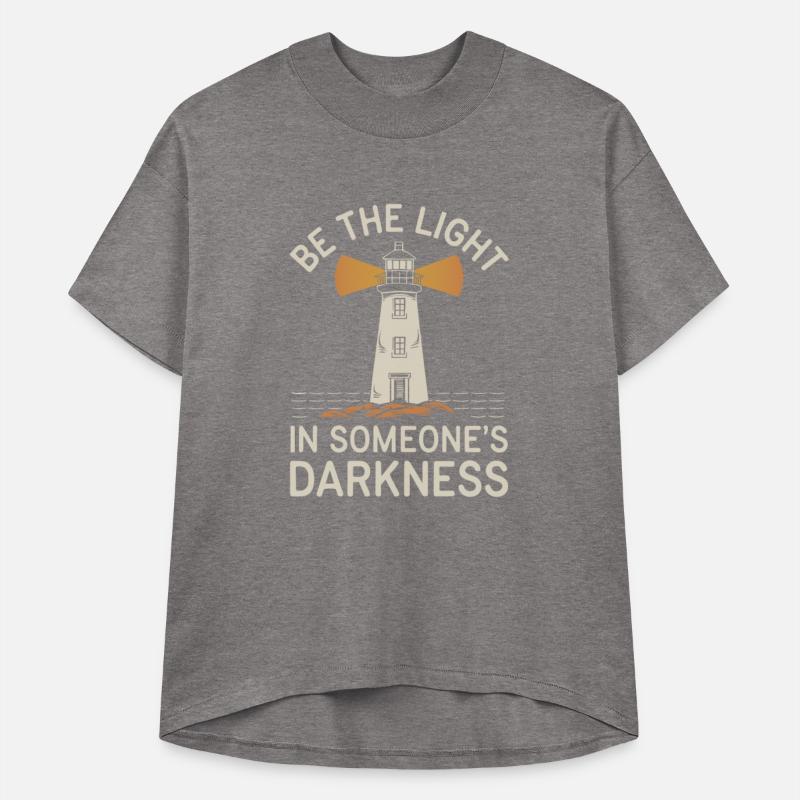 Lighthouse motivational saying - Positive thinking