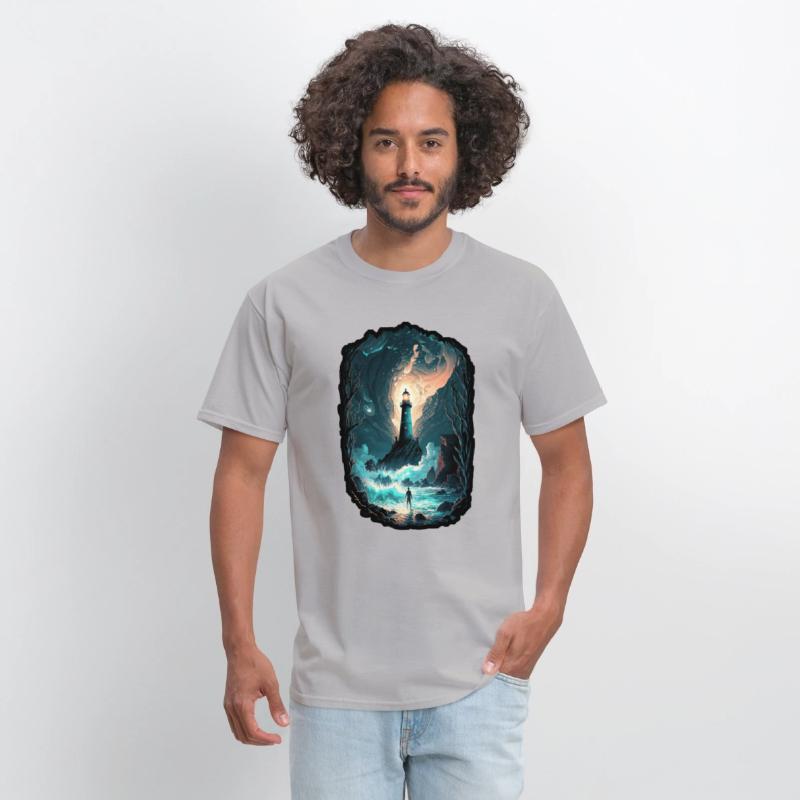 Lighthouse Sea Surreal Water Trend Mystical
