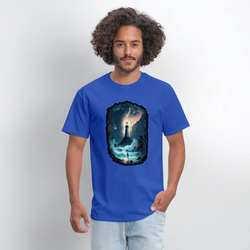 Lighthouse Sea Surreal Water Trend Mystical