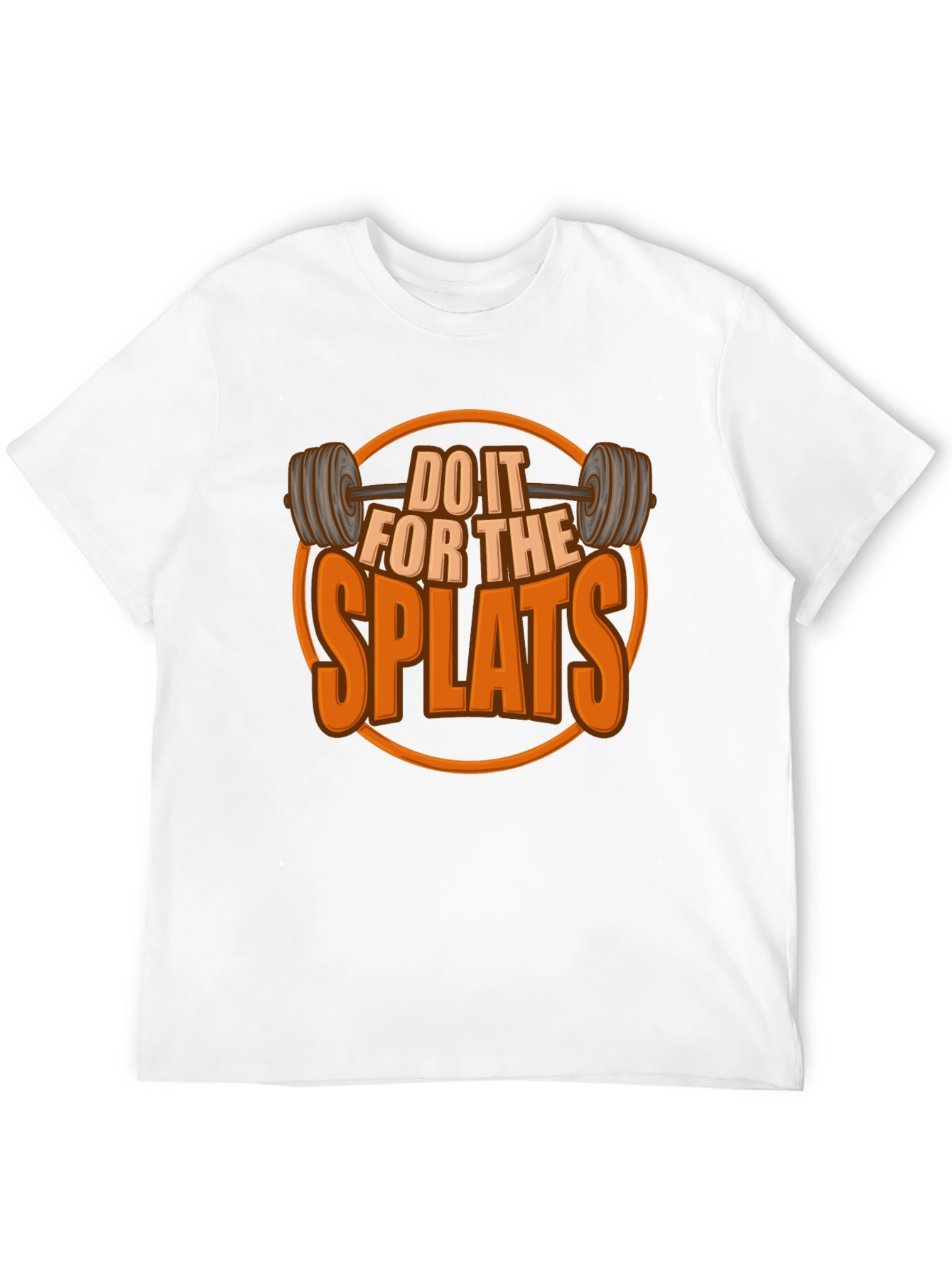 Do It For The Splats Black Graphic T-Shirt