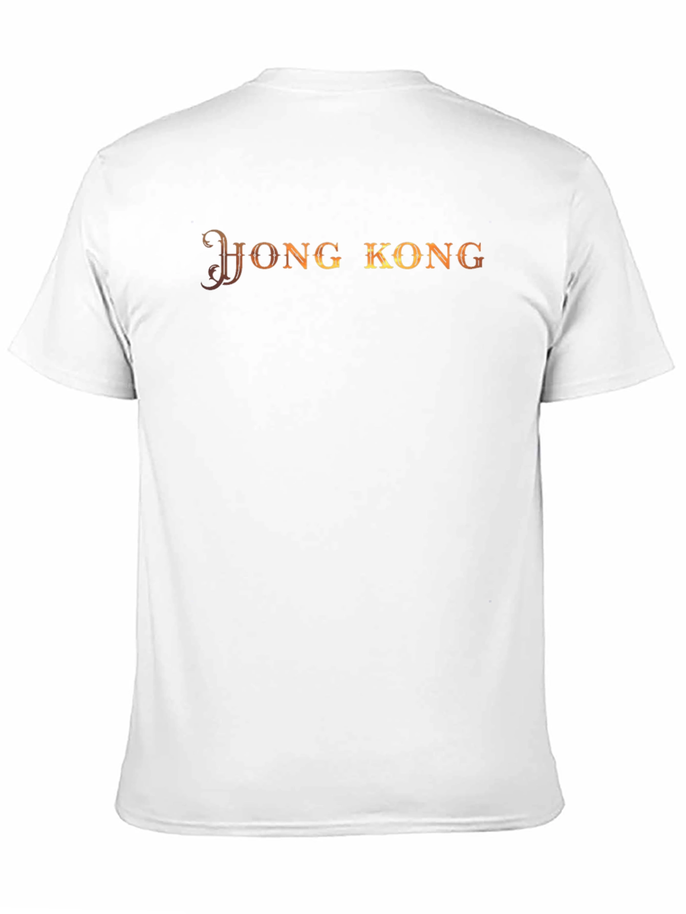 Hong Kong Graphic Tee - Black Crew Neck
