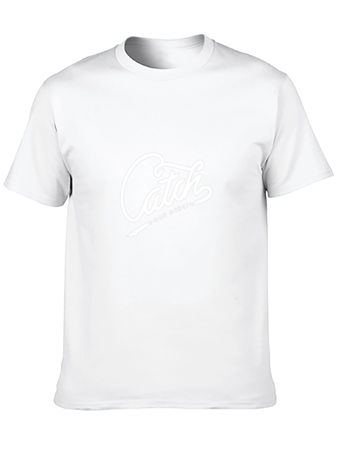 Catch Your Breath Graphic Tee - Black