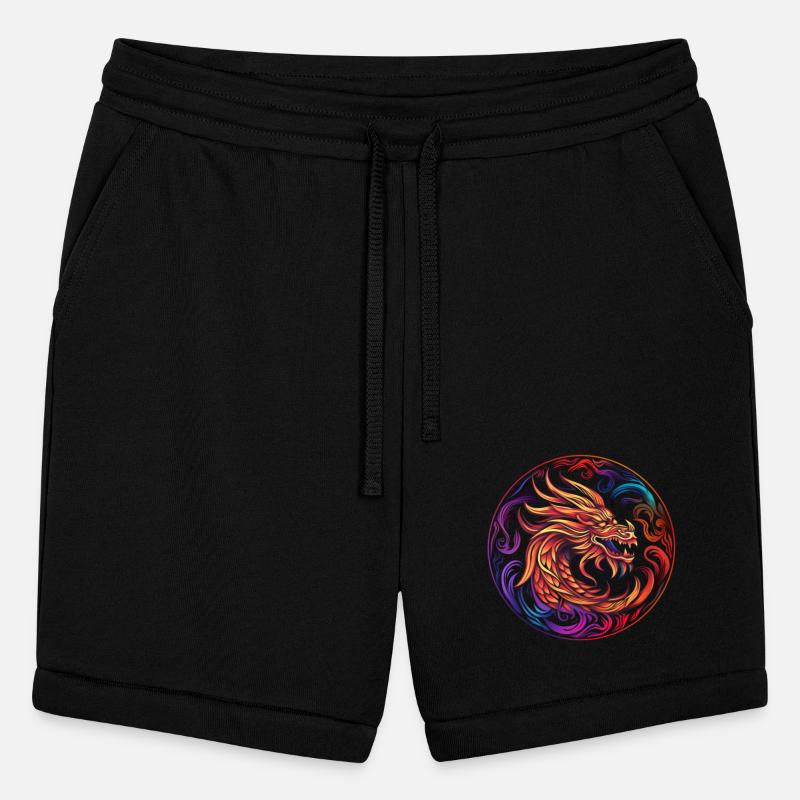 Logo dragon pattern circle pentel color