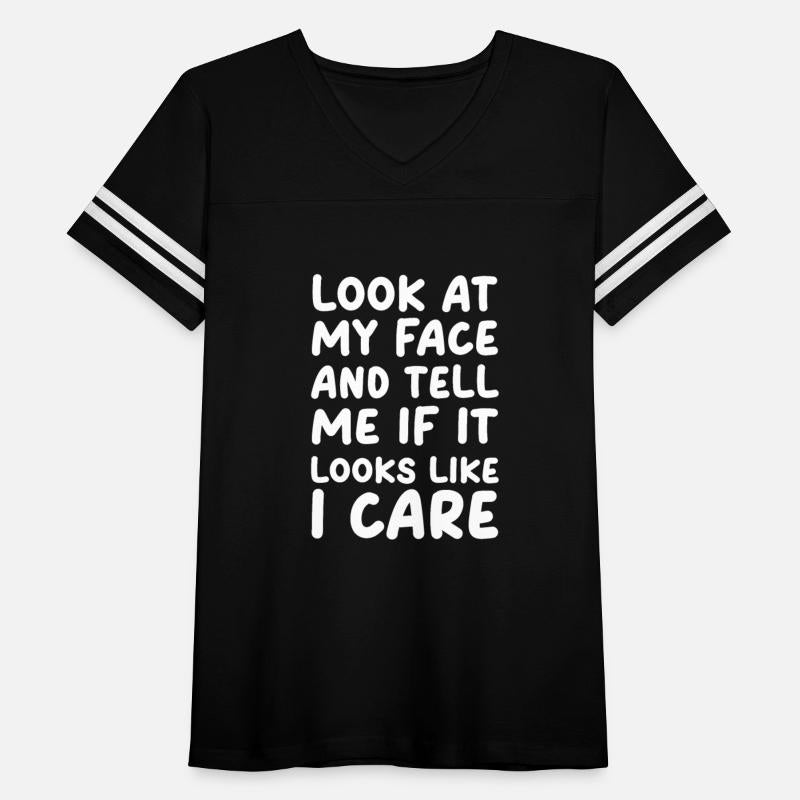 LOOK AT MY FACE AND TELL ME IF IT LOOKS LIKE ICARE